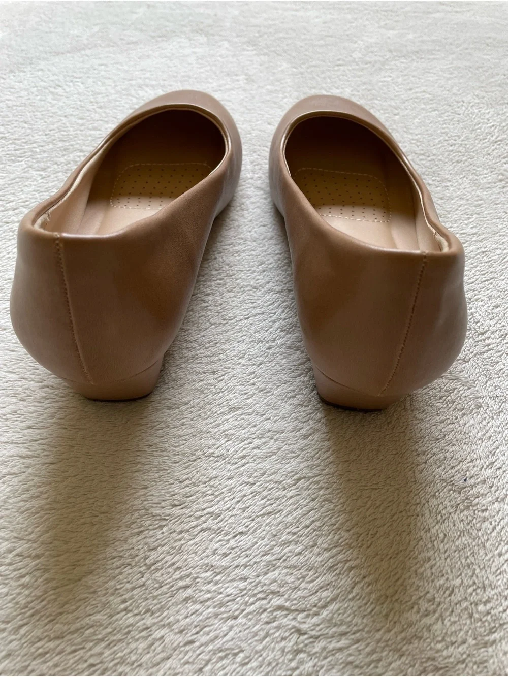 DREAM PAIRS Bundle Women's Debbie Mid Wedge Heel Pump Shoes Size 7.5 Nude/Black
